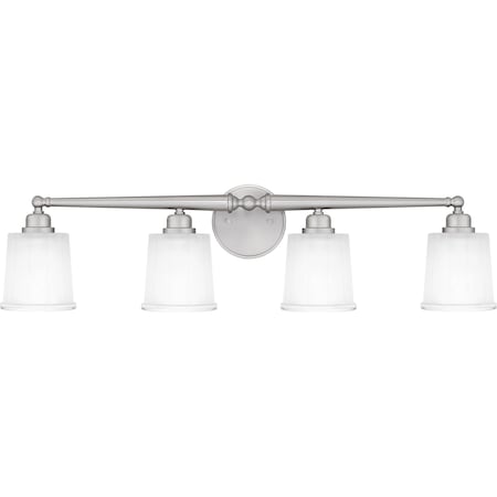 Quoizel Cecilia Bath 4 Lights Brushed Nickel CEC8632BN
